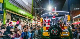 Parada de Natal acontece neste sábado, em Itapevi