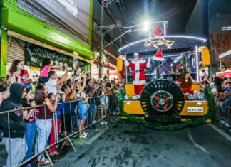 Parada de Natal acontece neste sábado, em Itapevi