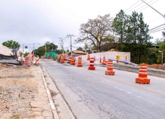 Cotia: Duplicação do viaduto sobre a linha férrea, em Caucaia do Alto, chega à etapa final