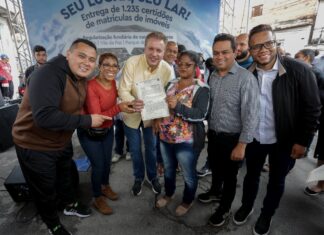Igor Soares inicia entrega de 1,2 mil matrículas individualizadas de imóveis na região do Areião, em Itapevi