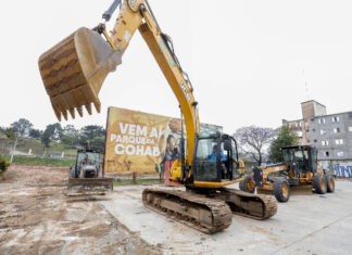Igor Soares inicia obras de construção do Parque da Cohab