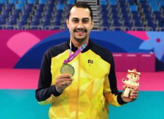 Rumo à medalha: atleta de vôlei sentado da SDPD vai representar Barueri em Tóquio
