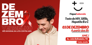 Saúde de Jandira anuncia Dia D da Campanha Dezembro Vermelho