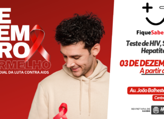 Saúde de Jandira anuncia Dia D da Campanha Dezembro Vermelho