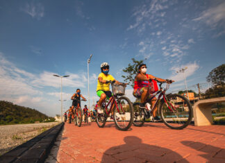No sábado, Alphaville recebe passeio ciclístico para conscientização contra o câncer de mama