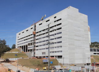 Barueri: Obras do Hospital Regional já chegam a 60%