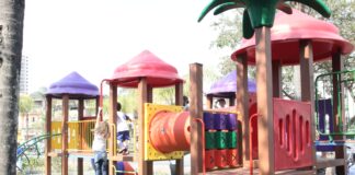 Sol, música, caminhada, máscaras e álcool em gel marcaram a inauguração do Parque Linear