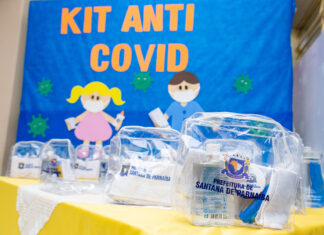 Mais de 36 mil kits de prevenção contra o coronavírus serão distribuídos na volta às aulas em Santana de Parnaíba