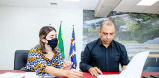 Marcos Tonho assina contrato da nova UBS do Ingaí