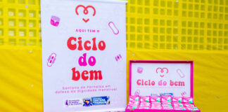 Projeto “Ciclo do Bem” entregará absorventes para adolescentes de Santana de Parnaíba