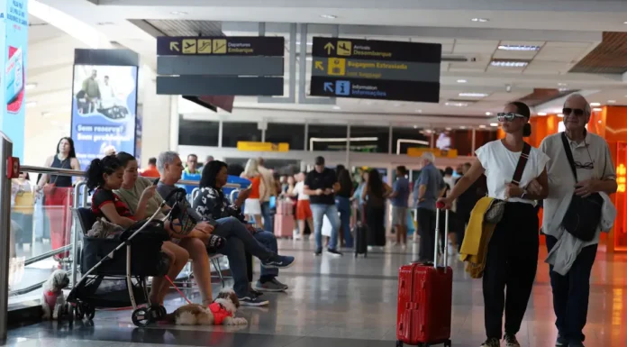 Número de passageiros em aeroportos teve aumento de 9,4% em 2025