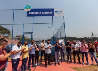 Areninhas Ambuitá e Parque Suburbano são inauguradas em Itapevi