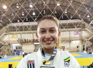 Judô Jandira: Gabriela Francisco é vice-campeã brasileira da Região V