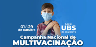 Jandira inicia Campanha de multivacinação na próxima sexta-feira, dia 1