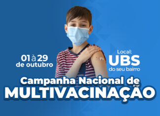 Jandira inicia Campanha de multivacinação na próxima sexta-feira, dia 1