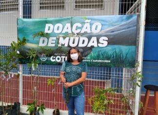 Centenas de mudas foram doadas durante o ‘Pedágio Ambiental’, em Cotia