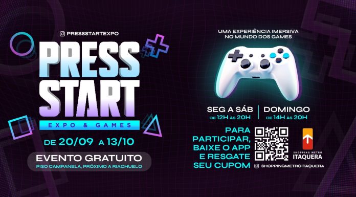 Evento de games gratuito chega na Zona Leste de São Paulo