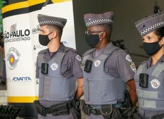 Câmeras corporais reduzem em 87% número de confrontos da PM de SP