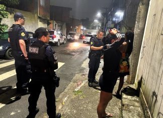GCM de Jandira intensifica Operação de Saturação na Rua Santo André para combater o tráfico de drogas