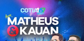 É domingo o show de aniversário de Cotia com ‘Matheus & Kauan’