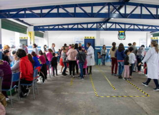Mais de 1.500 atendimentos foram realizados na ação ‘Cuidar + Social e Saúde na Área’, no sábado