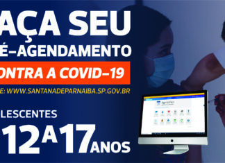 Adolescentes já podem realizar o pré-agendamento para a vacinação e munícipe que recusar vacina irá para final da fila em Santana de Parnaíba