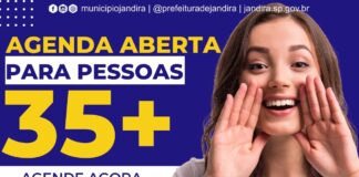 Jandira anuncia antecipação da vacinação contra a COVID-19 para os jandirenses com 35 anos ou mais