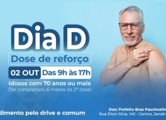 Jandira realiza Dia D da vacinação contra a Covid-19 neste sábado