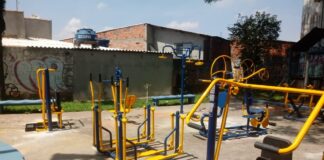 Jandira recebe nova academia ao ar livre