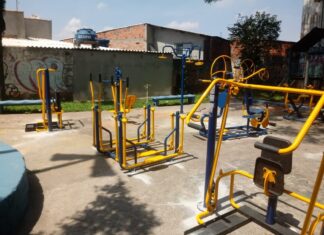 Jandira recebe nova academia ao ar livre
