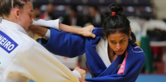 Atleta de judô de Jandira é campeã sul-brasileira em Curitiba e no próximo mês disputará título na França