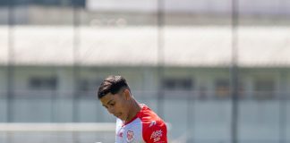 Matheus Souza celebra retorno aos treinos no Audax e analisa: “Pronto para as próximas competições”