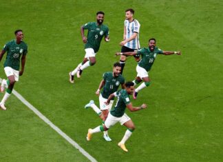 Arábia Saudita bate Argentina de Messi em 1ª zebra da Copa do Catar