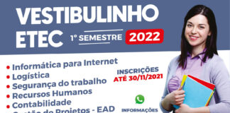 Etec de Santana de Parnaíba abre processo seletivo para diversos cursos profissionalizantes