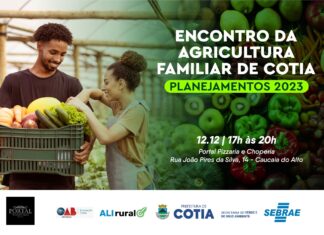 Em parceria com o Sebrae, Cotia realiza 1º Encontro de Agricultura Familiar