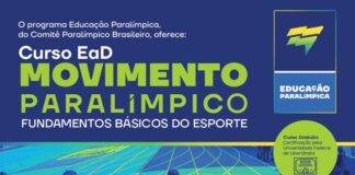 Professores da Secretaria de Esportes de Cotia podem se inscrever ao curso ‘Movimento Paralímpico’