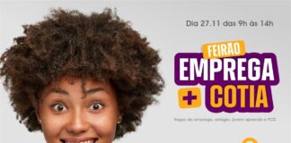 Cotia realiza o “Feirão Emprega + Cotia” no sábado (27)