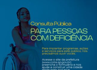 Cotia realiza a primeira consulta pública sobre pessoas com deficiência e mobilidade reduzida