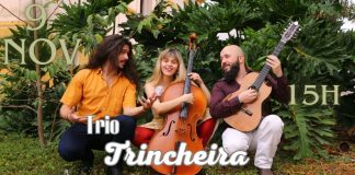 Trio Trincheira apresenta show gratuito com repertório de música regional em Cotia