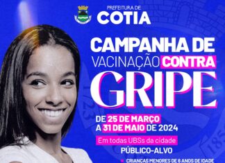 Prefeitura de Cotia dá largada à Campanha de Vacinação contra a Gripe
