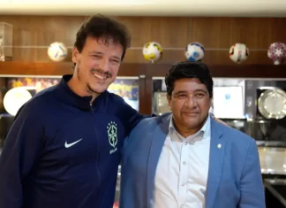 De volta ao comando da CBF, Ednaldo Rodrigues demite Fernando Diniz