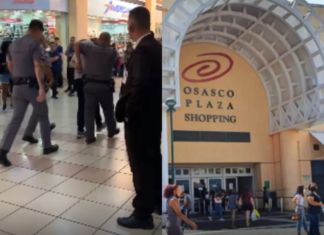 Homem é detido após render funcionária de restaurante com faca em Osasco