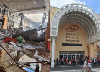 Rompimento de parafusos causou desabamento de estacionamento em shopping de Osasco, aponta laudo