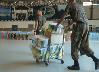FAB muda horário de recebimento de doações ao RS em bases aéreas