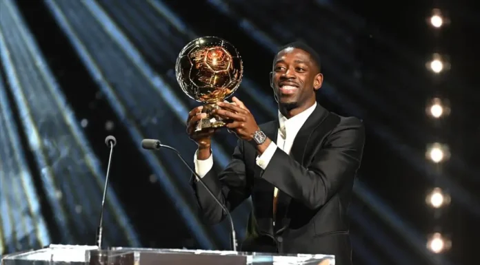 Dembelê e Bonmatí levam Fifa The Best de melhores jogadores do ano