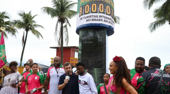 Brasil tem recorde de 9 milhões de turistas internacionais em 2025