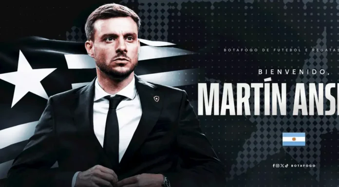 Botafogo anuncia contratação do técnico Martín Anselmi