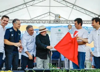 Lula inaugura ponte que liga Tocantins e Pará sobre o Rio Araguaia