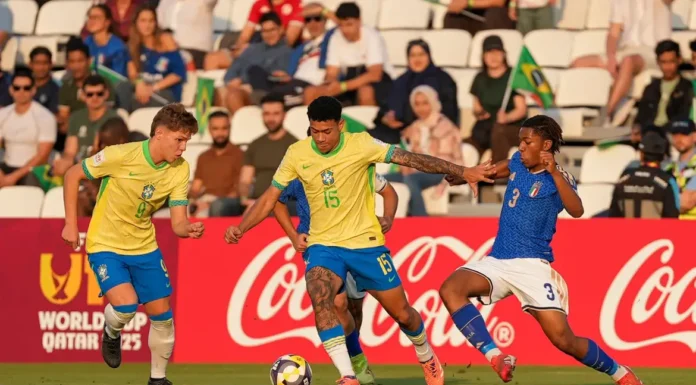 Brasil perde para Itália nos pênaltis e fica em 4º no Mundial Sub-17
