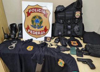 PF apreende no Rio equipamentos de falso policial federal